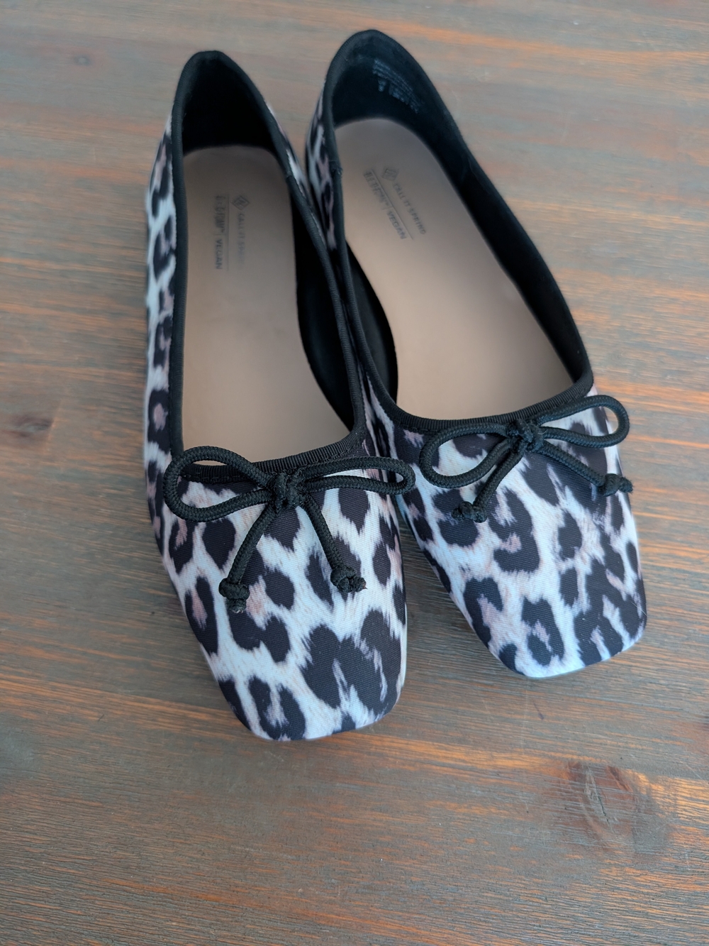 Call It Spring Leopard-Print Ballet Flats - Picture 2 of 4